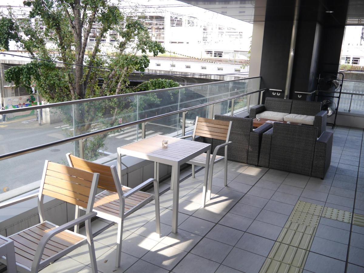 Hearts Capsule Hotel & Spa Hakata Fukuoka  Exterior foto
